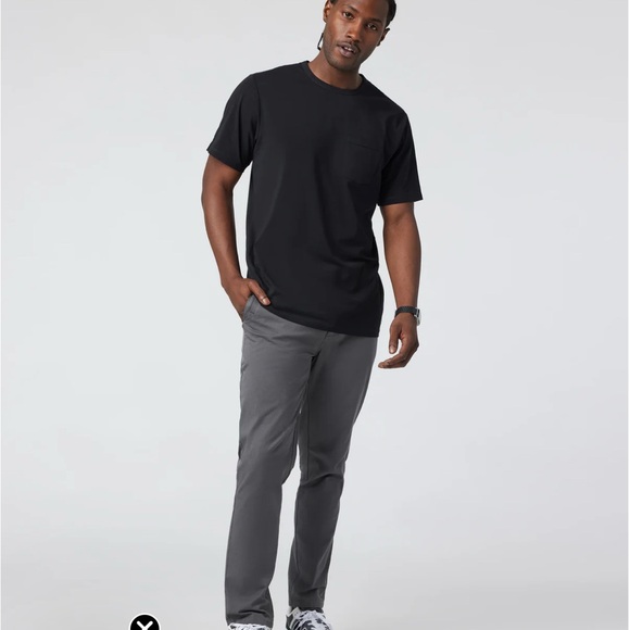 Vuori All‎ Ways Chino Pants Mens 33 Gray Athletic Fit Stretch